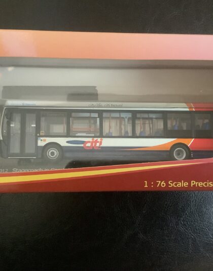Stagecoach in Cambridge City Enviro 200 Dart – Creative Master ukbus 8012