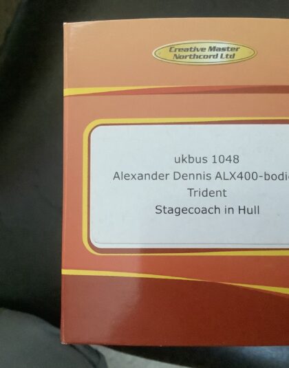 Stagecoach in Hull  ALX400 Trident  – Creative Master ukbus 1048