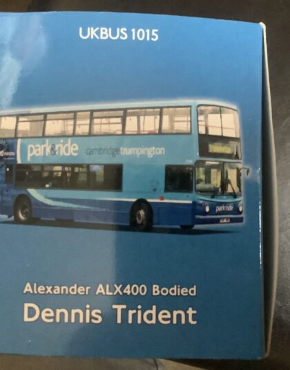 Stagecoach in Cambridge ALX  400 – Creative Master ukbus 1015