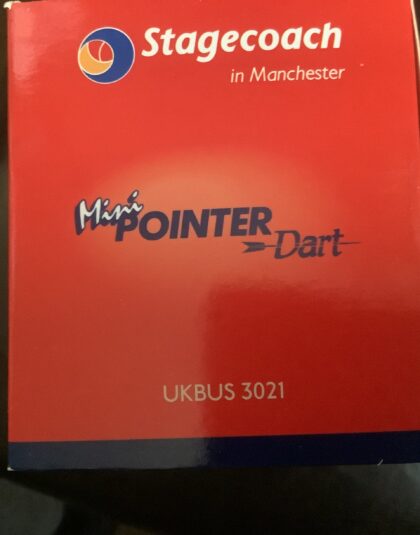 Stagecoach in Manchester Mini Pointer Dart – Creative Master ukbus 3021