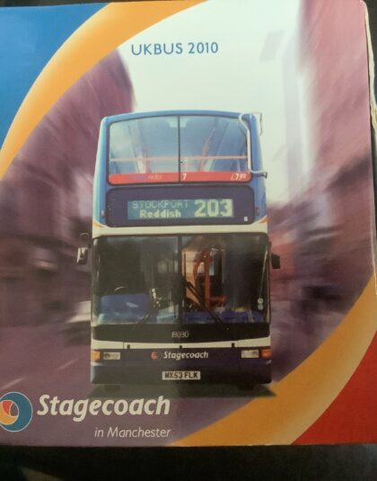 Stagecoach in Manchester Transbus President Trident  – Creative Master ukbus 2010