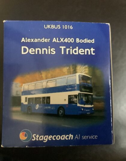 Stagecoach A1 service ALX 400 Trident – UKBus 1016 Creative Master