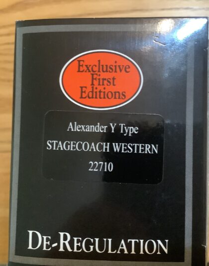 Stagecoach Western  Y Type – EFE 22710  pre owned