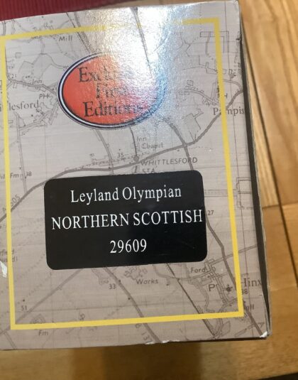Northern Scottish Leyland Olympian  – EFE 29609  pre owned