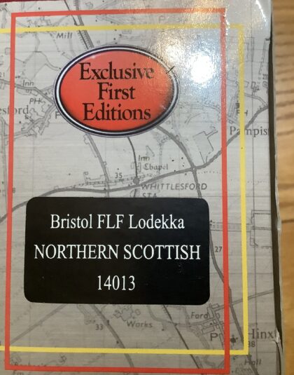   Northern Scottish Bristol FLF Lodekka   – EFE 14013  pre owned