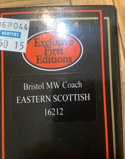 Eastern Scottish Bristol MW Coach – EFE 16212  pre owned