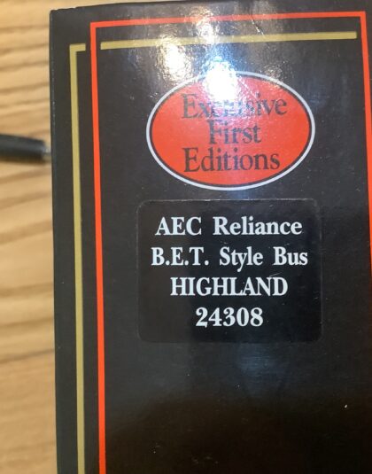 Highland Omnibus AEC Reliance  – EFE 24308  pre owned