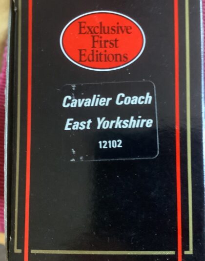 East Yorkshire Cavalier Coach   – EFE 12102