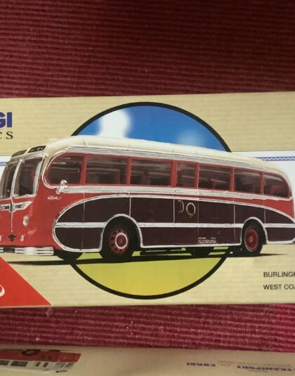 West Coast Motors  Burlingham Segull  – Corgi 97342 1:50 Scale  pre owned