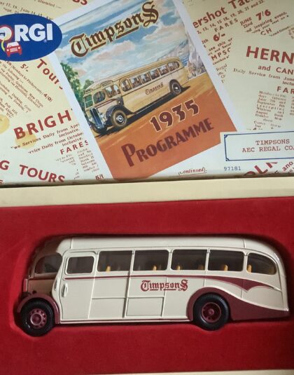 Timpsons AEC Regal – Corgi 97181 1:50 Scale