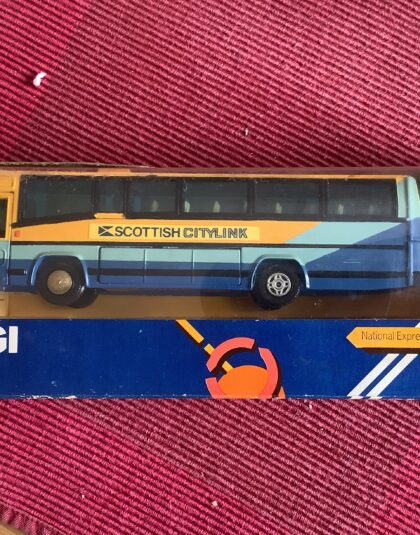 Scottish Citylink Plaxton Paramount – -Corgi Repaint. Dest Aberdeen  Pre Owned