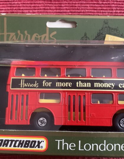 Harrods Londoner Bus  – Matchbox K-15   pre owned