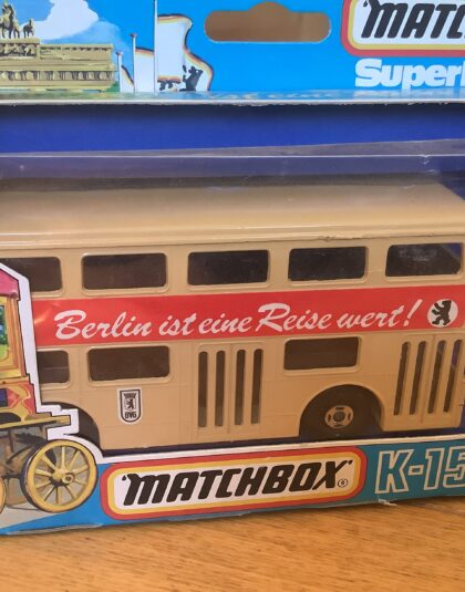 Berlin Bus – Matchbox K-15   pre owned
