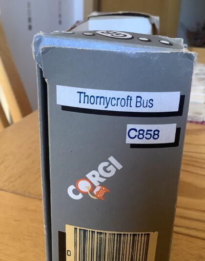 London Central Thornicroft Bus   –  Corgi C858 1:50 Scale  pre owned