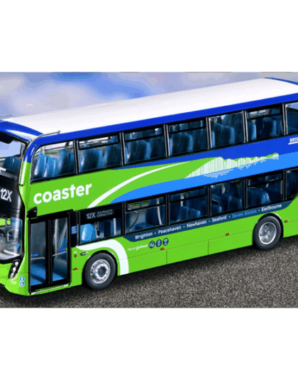 Brighton & Hove Coaster AD Enviro 400 – Creative Master Northcord Ukbus 6543