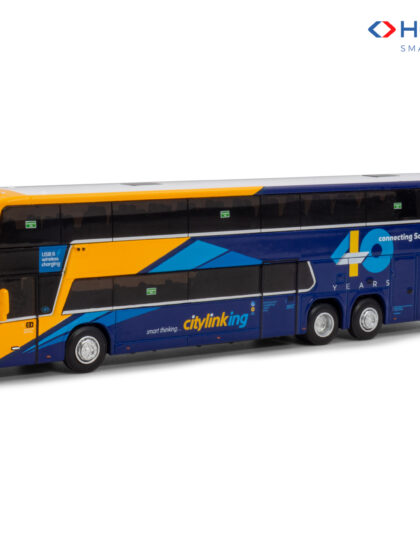 Citylink 40 years Plaxton Panorama – Destination  Edinburgh  900- 1:76 is Scale