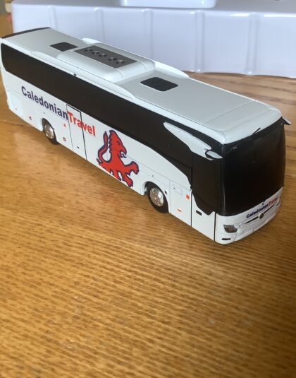 Caledonian Travel NEW Livery Mercedes Tourismo – HollandOto 1:87 scale  Done by Buckie Model Centre with water slide transfers