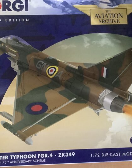 RAF Typhoon – Corgi 1:72 Scale – Pre owned but as new
