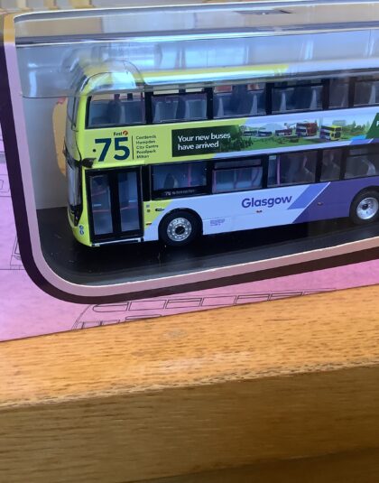 CMNL 1/76 NORTHCORD UKBUS6514 ALEXANDER DENNIS E400 MMC FIRST GLASGOW