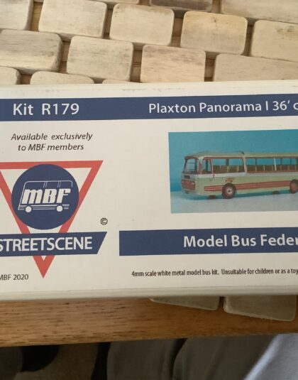Plaxton Panorama 36’ coach – Model Bus Federation KIT Un built but pre owned