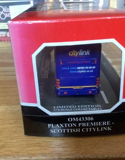 Scottish Citylink Plaxton Premier  – OOC 43306