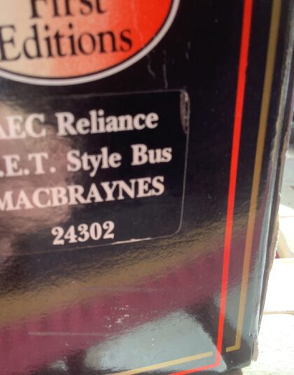 Macbraynes BET AEC Reliance  – EFE  24302