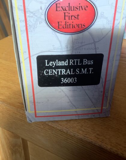 Central SMT Leyland RTL  – EFE 36003. Pre Owned
