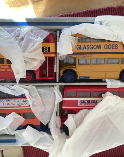Routemasters in Exile 4 Bus Set – Corgi 97066