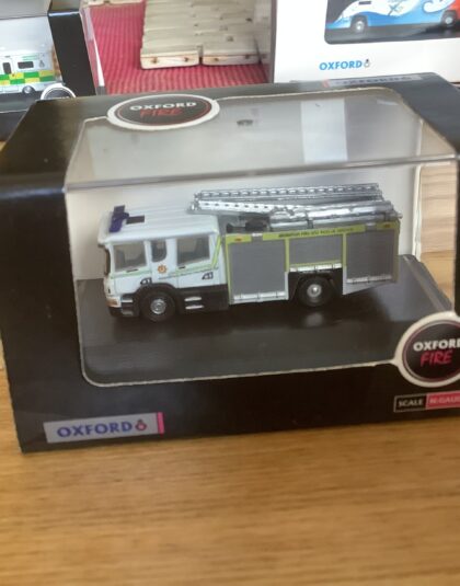 Grampian Fire and Rescue SCANIA. Pump Ladder – Oxford N Gauge NSFE003