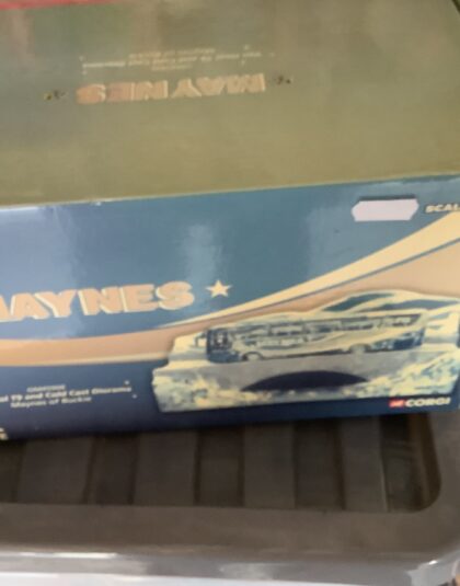 Maynes of Buckie Van Hool on bridge  . – Original Omnibus 45908