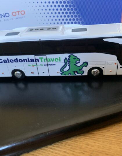 Caledonian Travel GREEN livery – Mercedes Tourismo – HollandOto 1:87 scale